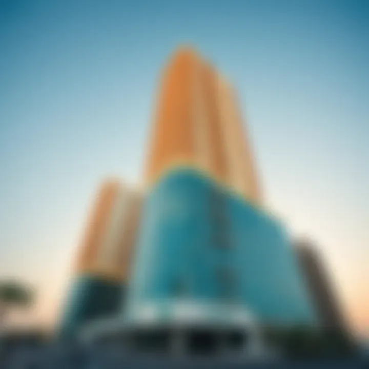 Architectural Design of Standard Chartered Tower Exterior view of Standard Chartered Tower showcasing its unique architectural design