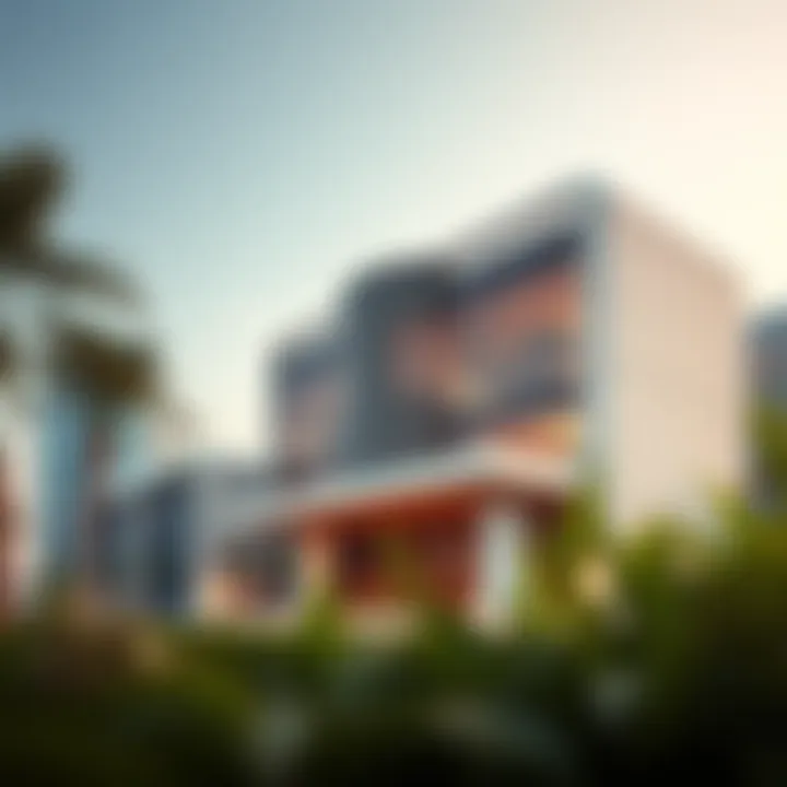 The Al Thuriah Group's iconic headquarters showcasing modern architecture