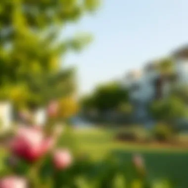 Breathtaking Green Spaces at The Magnolias Lush greenery surrounding The Magnolias