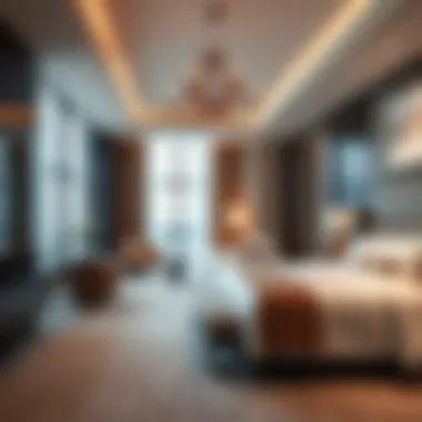 Elegant Suite Showcase Luxurious suite showcasing elegant interior design at Two Seasons Hotel