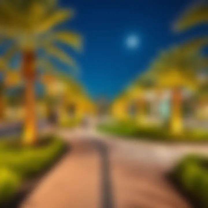 Vibrant community park in Um Suqeim