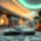 Currency Exchange Dynamics Visual representation of currency exchange