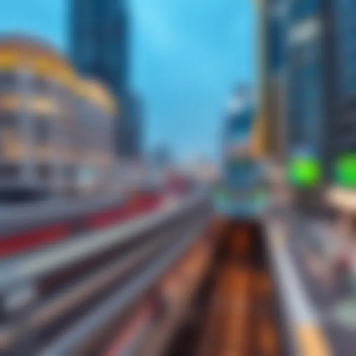 Detailed overview of the Dubai Metro lines and their routes