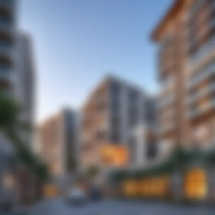 Architectural Diversity in Dubai Diverse architectural styles of Dubai's residential buildings