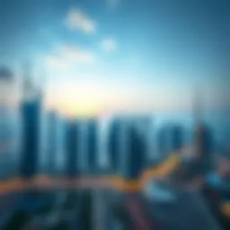 Stunning skyline of Dubai showcasing luxury real estate