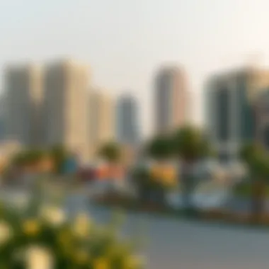 A scenic view of real estate developments thriving during public holiday seasons.