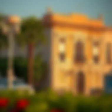 A historical landmark along Zayed First Street that highlights the area’s rich heritage