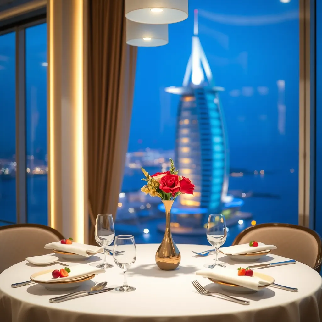 Exceptional Dining Experiences with Views of Burj Al Arab